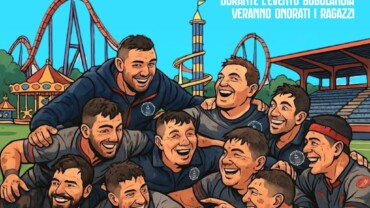 L’UNIONE RUGBY SAN BENEDETTO CELEBRA LA PROMOZIONE A BOBOLANDIA, DOMENICA 18 MAGGIO AL CAMPO NELSON MANDELA