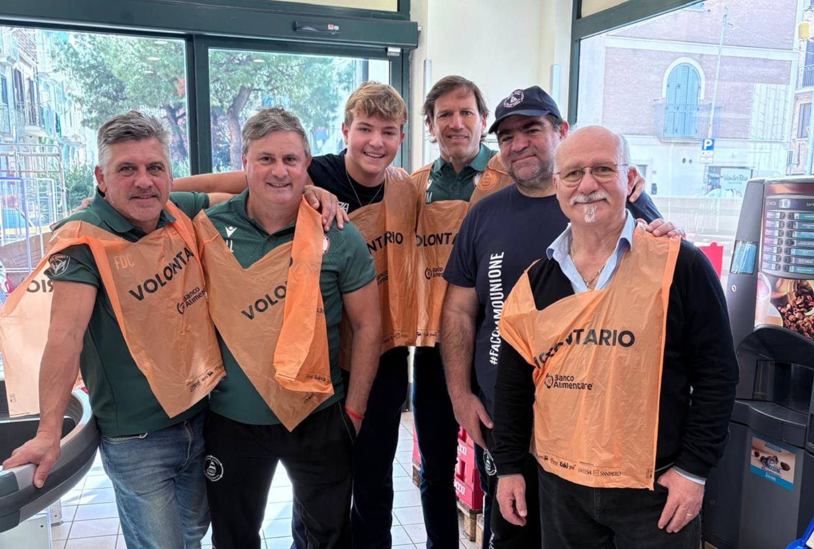 L’Unione Rugby San Benedetto al fianco del Banco Alimentare per la Colletta 2025