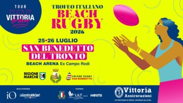 San Benedetto si prepara a un grande weekend di beach rugby, prevenzione e divertimento